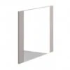 Essential NEVADA Bathroom Mirror Square 600x600mm White - EF318WH -Luxe Bathrooms 1 4 78 1