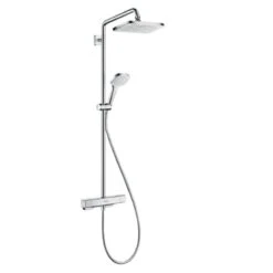Hansgrohe Showerpipe Croma E 280 1jet With Thermostatic Shower - Chrome - 27630000