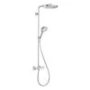 Hansgrohe Raindance Select S Showerpipe With Thermostatic Shower Mixer - Chrome - 27633000 -Luxe Bathrooms 2 7 27633000