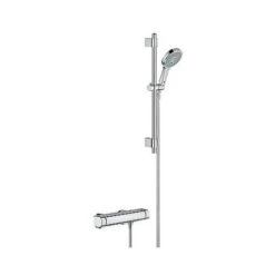 Grohe Grohtherm 2000 Exposed Thermostatic Shower Mixer & Power & Soul Shower Set 34281