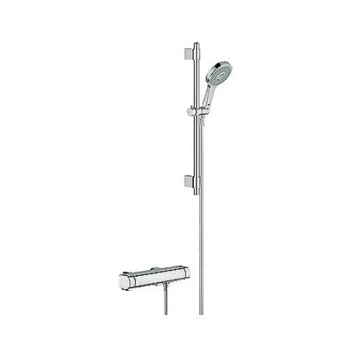 Grohe Grohtherm 2000 Exposed Thermostatic Shower Mixer & Power & Soul Shower Set 34281 3 Grohe Grohtherm 2000 Exposed Thermostatic Shower Mixer & Power & Soul Shower Set 34281