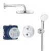 Grohe Grohtherm SmartControl Perfect Shower Set With Tempesta 210 SmartActive Chrome - 34727000 -Luxe Bathrooms 34727000