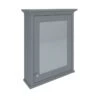 RAK Ceramics Washington 600mm Mirror Cabinet In Grey (W650 X H750mm) - RAKWMC60503