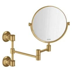 Axor Montreux Shaving Mirror - Brushed Gold Optic - 42090250