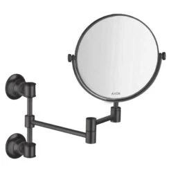 Axor Montreux Shaving Mirror - Brushed Black Chrome - 42090340