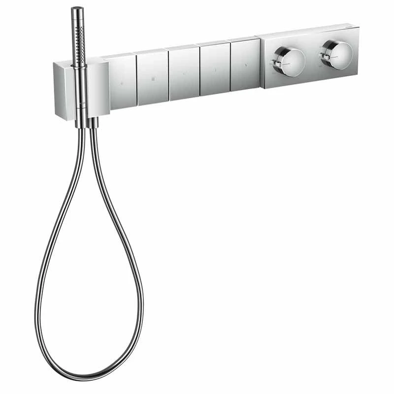 Axor Edge Thermostatic Module Select 680/100 For Concealed Installation For 5 Outlets - Chrome - 46730000 3 Axor Edge Thermostatic Module Select 680/100 For Concealed Installation For 5 Outlets - Chrome - 46730000
