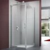 Merlyn 6 Series Frameless Side Panel 900mm - S6F900SP -Luxe Bathrooms 6 series frameless w side panel