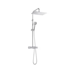 Rak Origin Square Thermostatic Shower Column Exposed Shower - RAKSHW6008