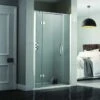 Aquadart Inline Hinged - Recessed Shower Door 1200mm - AQ1013 1 Aquadart Inline Hinged - Recessed Shower Door 1200mm - AQ1013 -Luxe Bathrooms a q aq1013