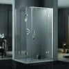 Aquadart Inline Hinged 2 Sided Shower Door 900 X 900mm - AQ1025 1 Aquadart Inline Hinged 2 Sided Shower Door 900 X 900mm - AQ1025 -Luxe Bathrooms a q aq1025
