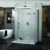 Aquadart Inline Hinged 3 Sided Shower Door 1600 X 900mm - AQ1038 1 Aquadart Inline Hinged 3 Sided Shower Door 1600 X 900mm - AQ1038 -Luxe Bathrooms a q aq1038