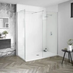 Aquadart 10mm Hinged Return Panel Smoked/Black - AQ8405K-SM