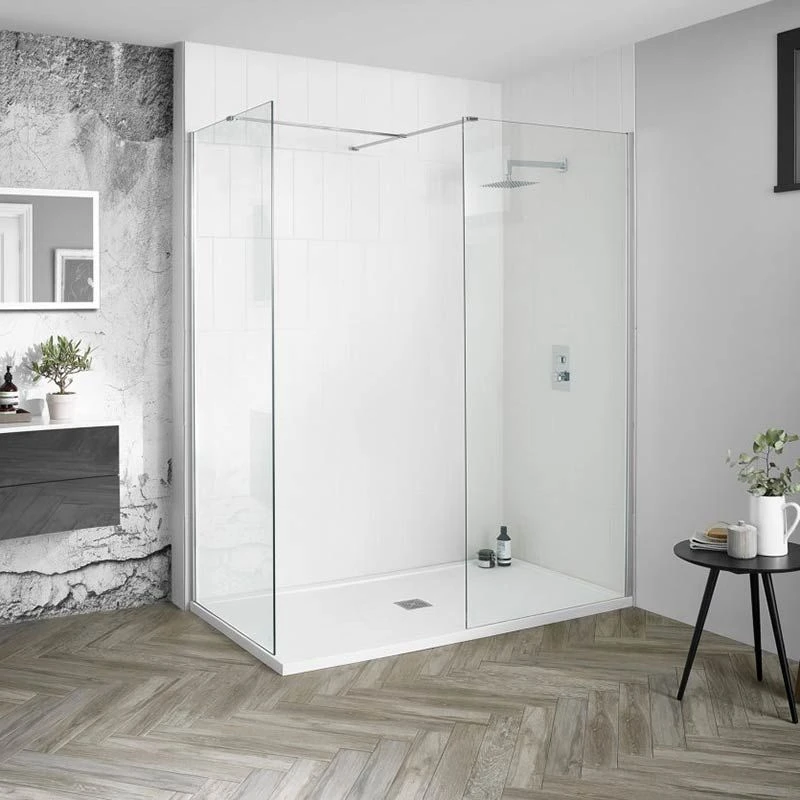 Aquadart 10mm Hinged Return Panel Smoked/Black - AQ8405K-SM 3 Aquadart 10mm Hinged Return Panel Smoked/Black - AQ8405K-SM