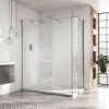 Aquadart 10mm 1600mm Wetroom Panel Clear Glass - AQ8418 2 Aquadart 10mm 1600mm Wetroom Panel Clear Glass - AQ8418 -Luxe Bathrooms a q aq8658