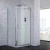 Aquadart Venturi 6 Pivot Shower Door 760mm - AQ9311S -Luxe Bathrooms a q aq9311s