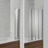 Aquadart Wetroom 8 Flipper Panel - AQ8660RCR -Luxe Bathrooms a q aq9357rs