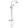RAK Ceramics Origin Round Thermostatic Shower Column Exposed Shower - RAKSHW6009 2 RAK Ceramics Origin Round Thermostatic Shower Column Exposed Shower - RAKSHW6009 -Luxe Bathrooms b9c01611fb6667af870e75e8893cc4748557109200a80c3b0be2caf86cdd17b0