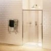 Burlington Sliding 1400mm Glass Shower Door - C8S 2 Burlington Sliding 1400mm Glass Shower Door - C8S -Luxe Bathrooms c8s