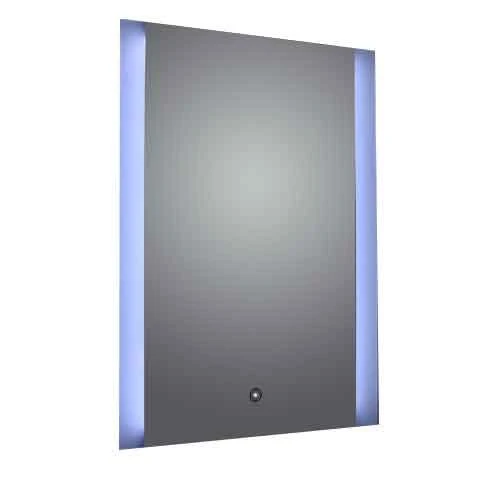Frontline Ashbourne Bathroom Mirror LED Frosted Side Lights, Demister & Touch Switch 700 X 500mm - F01646 3 Frontline Ashbourne Bathroom Mirror LED Frosted Side Lights, Demister & Touch Switch 700 X 500mm - F01646