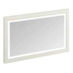Burlington 1200 X 750mm Bathroom Framed Mirror With LED Illumination - Sand - M12MS