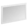 Burlington 1200 X 750mm Bathroom Framed Mirror - Matt White - M12OW -Luxe Bathrooms m12ow