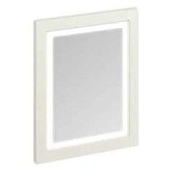 Burlington 600 X 750mm Bathroom Framed Mirror With LED Illumination - Sand - M6MS
