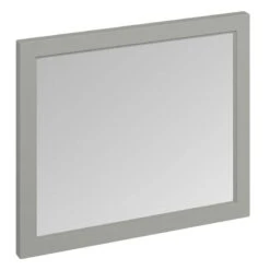 Burlington 900 X 750mm Bathroom Framed Mirror - Grey - M9OG