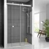 Merlyn 10 Series Sliding Shower Door Right Hand 1100mm - M108251CR 1 Merlyn 10 Series Sliding Shower Door Right Hand 1100mm - M108251CR -Luxe Bathrooms m e merlyn 10 sliding right