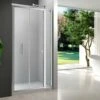 Merlyn 6 Series Bifold And Inline Panel - 900mm Shower Door 1040-1115mm - M67221P2H 1 Merlyn 6 Series Bifold And Inline Panel - 900mm Shower Door 1040-1115mm - M67221P2H -Luxe Bathrooms m e merlyn 6 series bifold inline panel m6 6