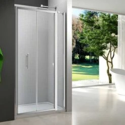 Merlyn 6 Series Bifold And Inline Panel - 900mm Shower Door 1040-1115mm - M67221P2H