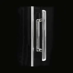 Merlyn 6 Series Sliding Shower Door And Inline Panel - 1500mm Shower Door 1640-1715mm - M68261P2H -Luxe Bathrooms m e merlyn 6 series sliding inline shower door m6 3