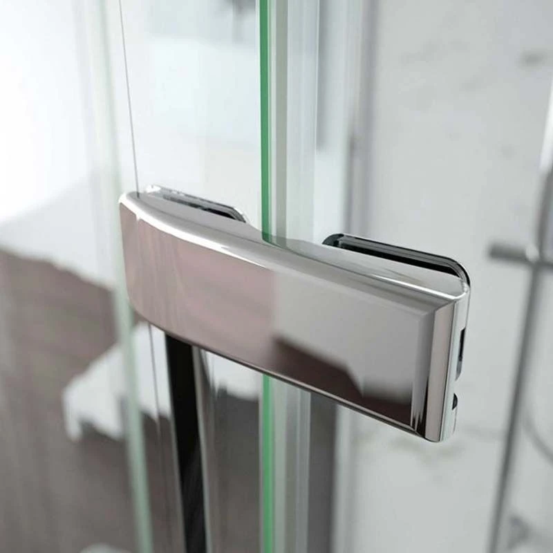 Merlyn 8 Series Frameless Hinge & Inline Shower Door 900mm - In Recess - A0611X0 6 Merlyn 8 Series Frameless Hinge & Inline Shower Door 900mm - In Recess - A0611X0 - Image 4