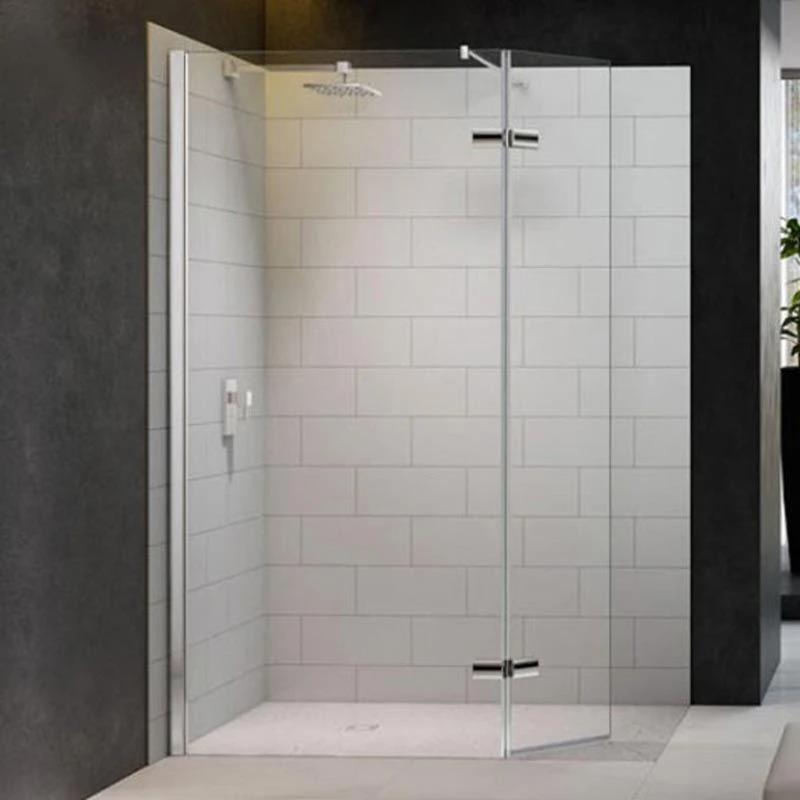 Merlyn 8 Series Showerwall With Hinged Swivel Panel Including Merlyn Mstone Tray 1500 X 900mm - M8SW1300HB 3 Merlyn 8 Series Showerwall With Hinged Swivel Panel Including Merlyn Mstone Tray 1500 X 900mm - M8SW1300HB