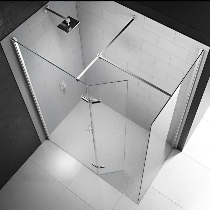 Merlyn 8 Series Walk In Shower Enclosure With Hinged Swivel Panel 1400 X 900mm - M8SWS500H 4 Merlyn 8 Series Walk In Shower Enclosure With Hinged Swivel Panel 1400 X 900mm - M8SWS500H - Image 2