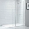 Merlyn Ionic Showerwall Wetroom Swivel Panel 300mm - A0413G0 -Luxe Bathrooms m e merlyn a0413g0