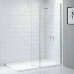 Merlyn Ionic Showerwall Wetroom Swivel Panel 300mm - A0413G0