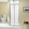 Merlyn Ionic Source Bifold Shower Door 760mm - A1200B0 -Luxe Bathrooms m e merlyn a1200b0