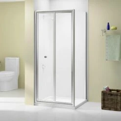 Merlyn Ionic Source Bifold Shower Door 900mm - A1200D0 -Luxe Bathrooms m e merlyn a1200d0 2