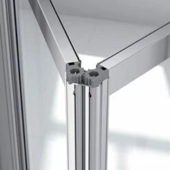 Merlyn Ionic Source Bifold Shower Door 900mm - A1200D0 -Luxe Bathrooms m e merlyn a1200d0 bifold