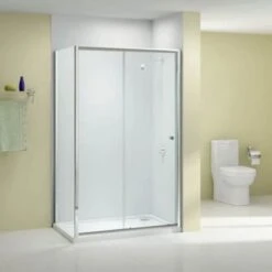 Merlyn Ionic Source Side Panel 800mm - A1207D0 -Luxe Bathrooms m e merlyn a1207d0
