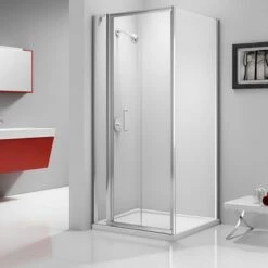 Merlyn Ionic Express 900mm Bifold Shower Door & 210mm Inline Panel - A030013H 5 Merlyn Ionic Express 900mm Bifold Shower Door & 210mm Inline Panel - A030013H -Luxe Bathrooms m e merlyn ionic bi fold shower door 1 1