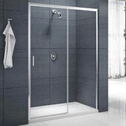 Merlyn MBOX Sliding Shower Door (Low Level Access) 1200mm Left Hand - MBLA1200L