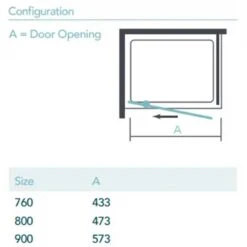 Merlyn Ionic Essence Framed Side Panel 760mm - DWH07B0 7 Merlyn Ionic Essence Framed Side Panel 760mm - DWH07B0 -Luxe Bathrooms m e merlyn dwh07b0 dimensions