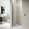 Merlyn 8 Series Frameless Hinged Bifold Shower Door 900mm - M87221 -Luxe Bathrooms merlyn m87221