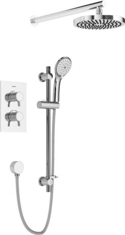 Bristan Prism Recessed Thermostatic Dual Control Shower Pack - PRISM SHWR PK2