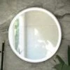 RAK Ceramics Art Round 600 X 600mm LED Illuminated Mirror - Chrome - RAKARTRNCP5001