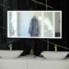 RAK Ceramics Art Square 600 X 1000mm LED Mirror - Matt Black - RAKARTSQMB5003 -Luxe Bathrooms r a rak rakartsqmb5003