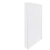 RAK Ceramics Feeling Fixed Return Glass Deflector Panel 2000mm X 250mm (Inc Fixings) - White - RAKFRP500 -Luxe Bathrooms r a rakfrp500