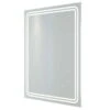 RAK Ceramics Pluto LED Illuminated Portrait Bluetooth Mirror With Demister 800x600mm - RAKPLU5002 -Luxe Bathrooms r a rakplu5002