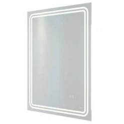 RAK Ceramics Pluto LED Illuminated Portrait Bluetooth Mirror With Demister 800x600mm - RAKPLU5002